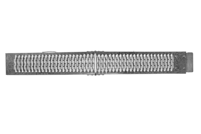 UNITRAILER ALR004B rampa pieghevole in acciaio per rimorchio, 190 cm, 200 kg