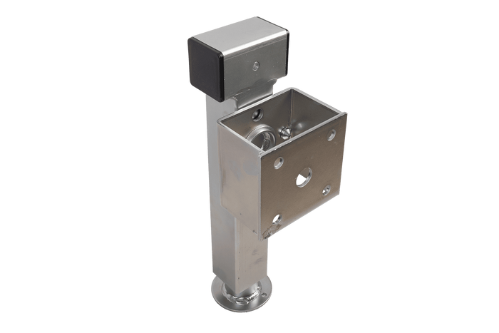 Supporto a manovella estensibile UNITRAILER JL2 per rimorchio pianale da 1300 kg, 410-645 mm