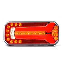 Fanale posteriore WAŚ W150 1111L/P LED 6 funzioni universale