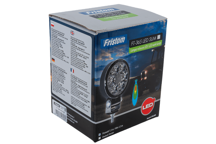 Riflettore per lampada da lavoro a LED FRISTOM FT-364 SLIM 6xLED 1500lm