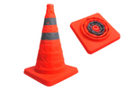 ProPlus 540320 cono stradale pieghevole, cono di segnalazione da 41 cm