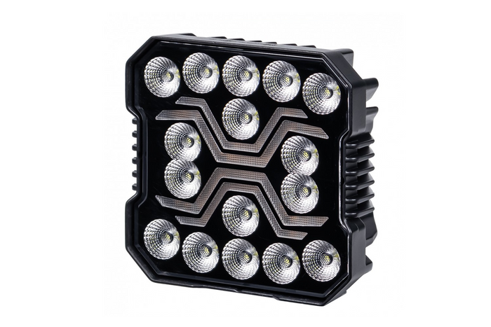 Faro da lavoro a LED con riflettore KAMAR X-SPIDER L0194 16xLED 4200lm