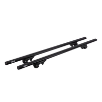 Portapacchi Eco Alubase 135 - portapacchi universale in alluminio per binari aperti