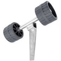 Rullo basculante laterale a due rulli tubo 40 mm carello porta barca