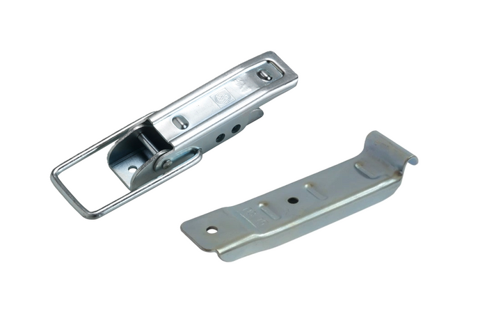 Gancio laterale con chiusura WINTERHOFF BV 10-2 + BVG 10-B chiusura laterale completa del rimorchio