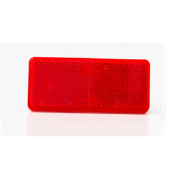 Riflettore rettangolare rosso FRISTOM DOB-035C 90x40mm luce riflettore
