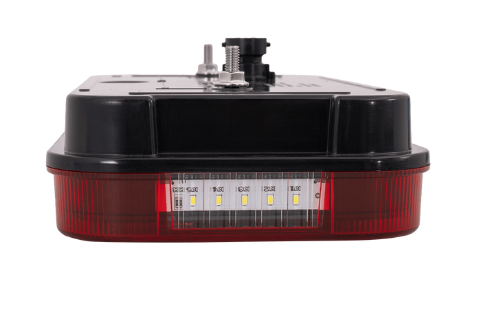 ASPÖCK MULTILED IV Fanale posteriore a LED 6 funzioni sinistro