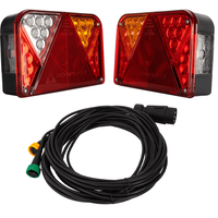 Luci posteriori a LED DOBPLAST DPT35 + cablaggio MANTES 7m 7 PIN