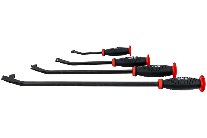 YATO YT-4730 piedi di porco con manico, set da 4.