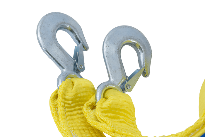 Cavo di traino con ganci UNITRAILER cinghia di traino 5m/50mm/4t giallo