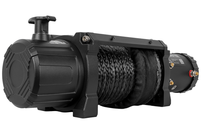 Verricello elettrico per rimorchio PRESKO RAPTOR 13.5FS 12V 6130kg con fune da 24 m