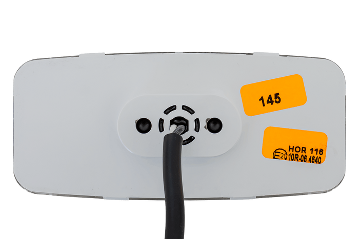 HORPOL LD 2764 Lampada di posizione universale a LED bianca con supporto