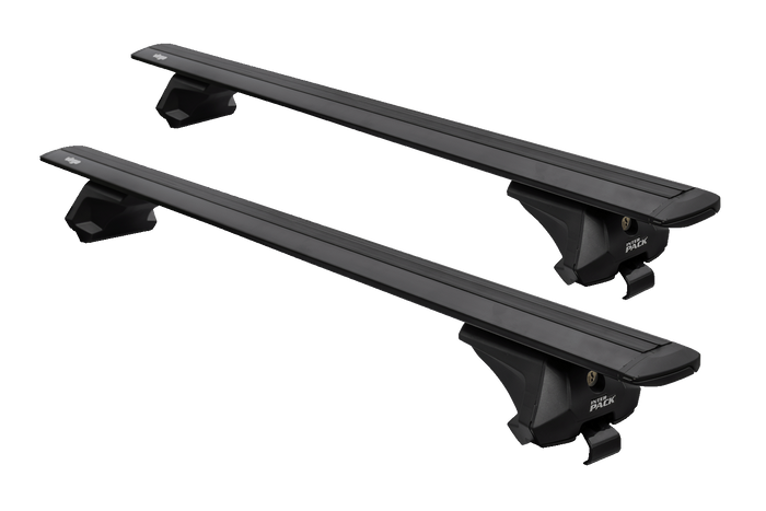 Barre portatutto Inter Pack Virgo IR 135 (G2) con binari integrati (nero)