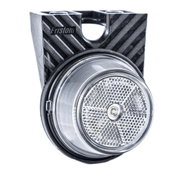 Lampada di posizione universale a LED bianca FRISTOM FT-059 con staffa angolare