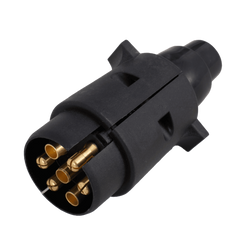 Spina UNITRAILER a 7 poli per presa gancio di traino