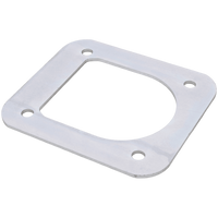 Rondella portapavimento STEELPRESS PW-01, piastra di rinforzo per il fissaggio del carico del rimorchio