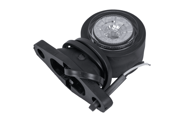 Lampada di segnalazione a LED FRISTOM FT-009A, universale, su braccio in gomma