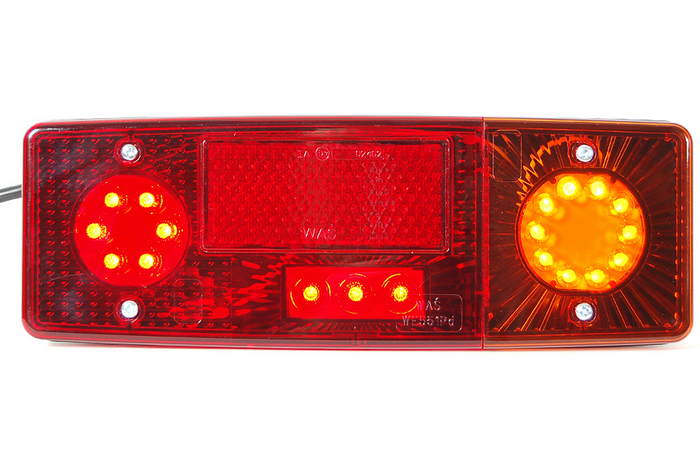 Fanale posteriore WAŚ WE551DP 484 LED 4 funzioni destro