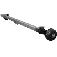 Assale frenato KNOTT VGB13M per rimorchio/portauto 1350 kg 1900 mm 2350 mm 5x112