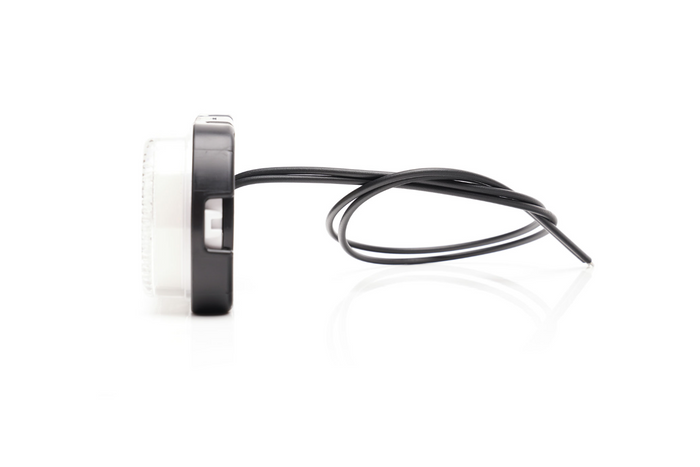 WAŚ W240 1600 LED luce di posizione universale bianca con supporto