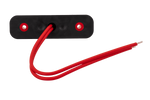 Lampada di segnalazione a LED FRISTOM FT-081, rossa, universale