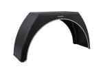 Parafango per rimorchio 15-17,5" DOMAR DK3114 passaruota piatto 950/300mm con finitura bianca