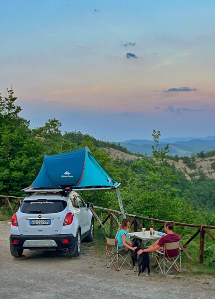 Piattaforma sul tetto per tenda CampUp - Karma 50.130