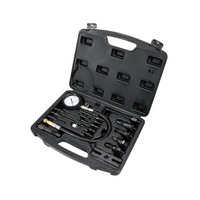 Manometro di compressione YATO YT-7307 per motori diesel a 16 elementi.