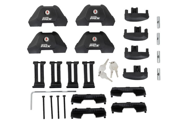 Barre portatutto Inter Pack Virgo IR 135 (G2) con binari integrati