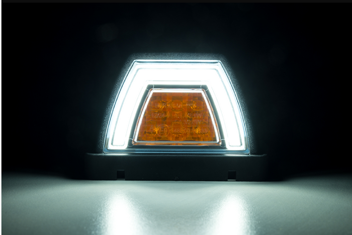 Faro anteriore a LED HORPOL LZD 3088 con 2 funzioni, universale.