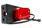 Lampada di segnalazione universale rossa ASPÖCK FLEXIPOINT I con supporto