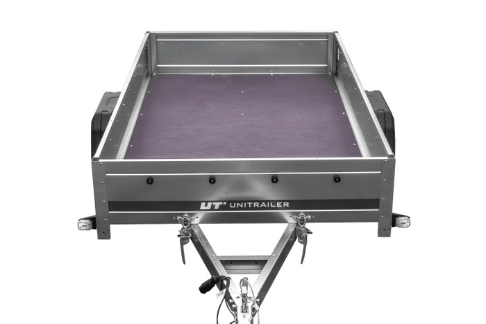rimorchio leggero senza freni 230x125 cm Unitrailer Garden Trailer 230 kipp
