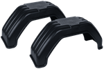 Set di due parafanghi per rimorchio da 13-14", passaruota piatti 710/200 mm