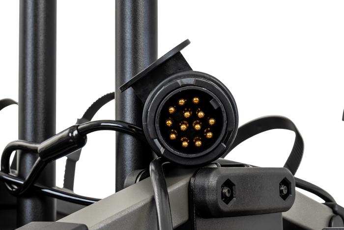 Portabici da gancio traino Inter Pack New Spider 4 per 4 biciclette