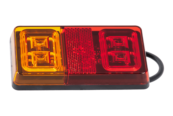 Fanale posteriore TT TECHNOLOGY TT.12029 LED 4 funzioni universale