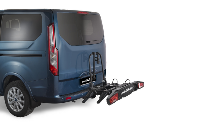 Green Valley E-Explorer - portabici da gancio traino per biciclette elettriche
