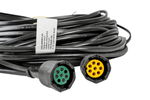 MANTES cablaggio rimorchio impianto elettrico 8m 13 PIN SPINA BAIONETTA 2x 8 PIN