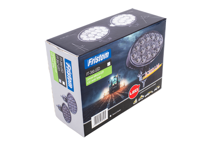 Riflettore per lampada da lavoro a LED FRISTOM FT-367 15xLED 6100lm