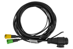 MANTES installazione elettrica, cablaggio per rimorchio barca 4,4 m, spina a 13 pin, 2 baionette a 5 pin