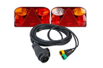 Fanali posteriori FRISTOM FT-088 + cablaggio MANTES 4,1m 13 PIN