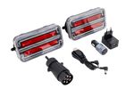 TT Technology TT.12028B-DI Luci posteriori a LED 3 funzioni sinistra+destra, wireless, magnetiche