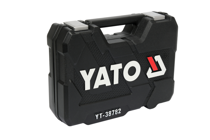 Set di utensili YATO YT-38782 1/2'' 1/4" 72 pezzi.