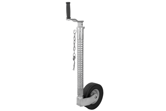 Ruota di supporto KNOTT TK48, tubo corrugato, 300 kg, 48 mm, 700-940 mm