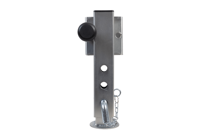 Supporto a manovella estensibile UNITRAILER JL1 per rimorchio pianale da 1500 kg, 346-576 mm