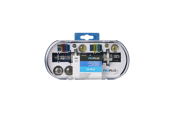 Kit di lampadine per auto ProPlus 410134, set di ricambio da 16 pezzi