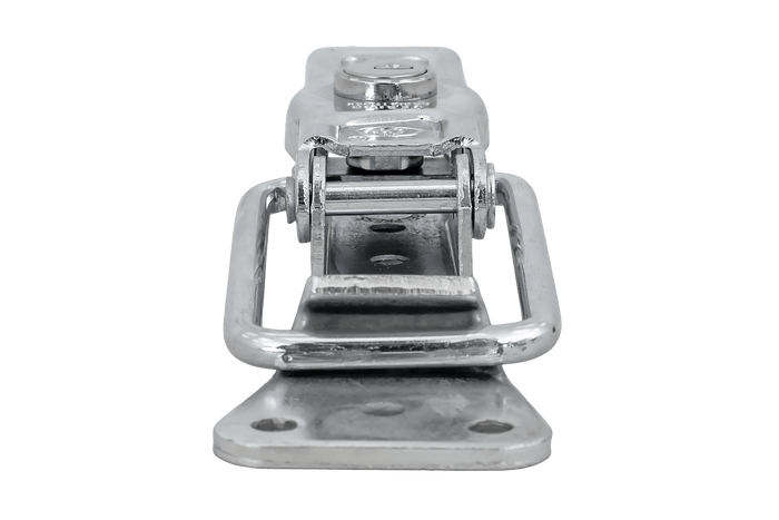 Gancio laterale con fissaggio STEELPRESS ZB-13A+Z-11A, serratura laterale del rimorchio completa con chiave