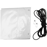 OUTLET Telone di copertura piana UNITRAILER per rimorchio 200x125cm RIMORCHIO DA GIARDINO 201 KIPP