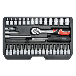 YATO YT-14471 Set di utensili da 1/4" 38 pezzi.