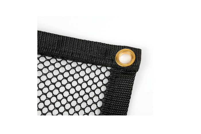 Divisorio per cani LAMPA PET-2 barriera in rete fissata ai sedili anteriori 115x65cm