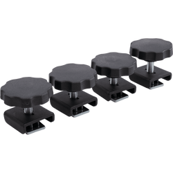 Profilo a T EF (scanalature) - adattatore per travi con scanalature a T - Inter Pack Carver, Zenith